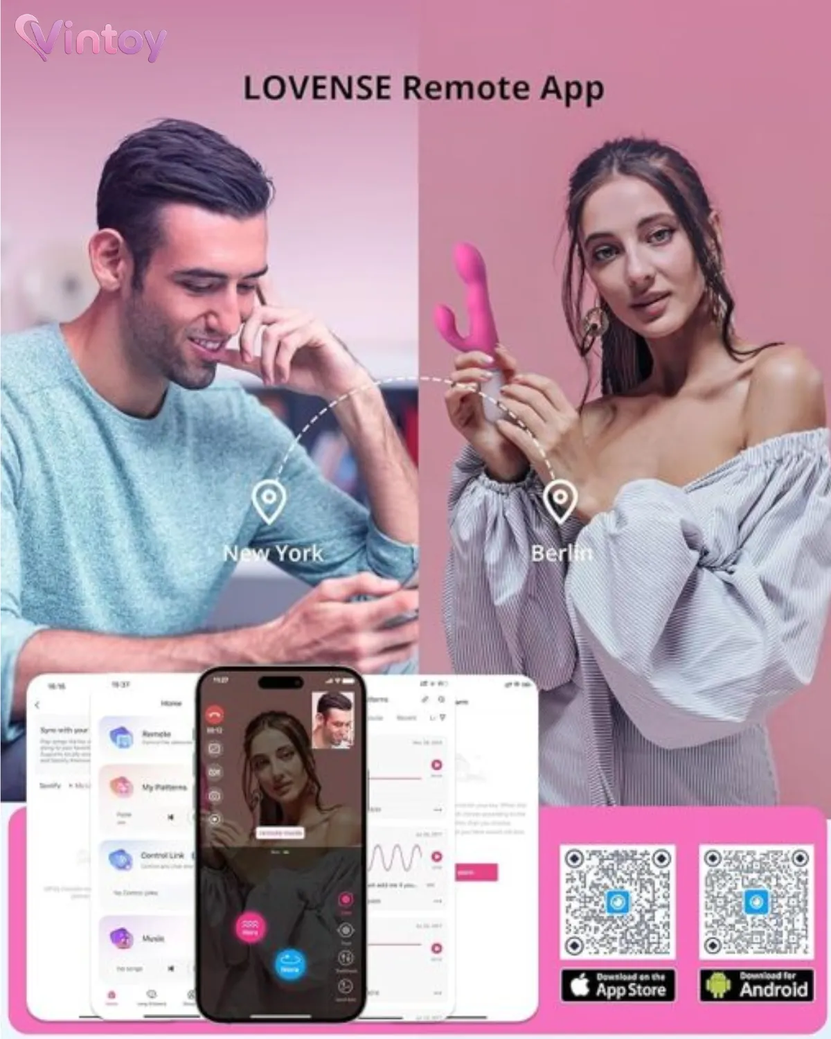 Thiết kế lượn sóng, kích thích âm đạo và điểm G. Tai thỏ móc cua hột le cực sướng.