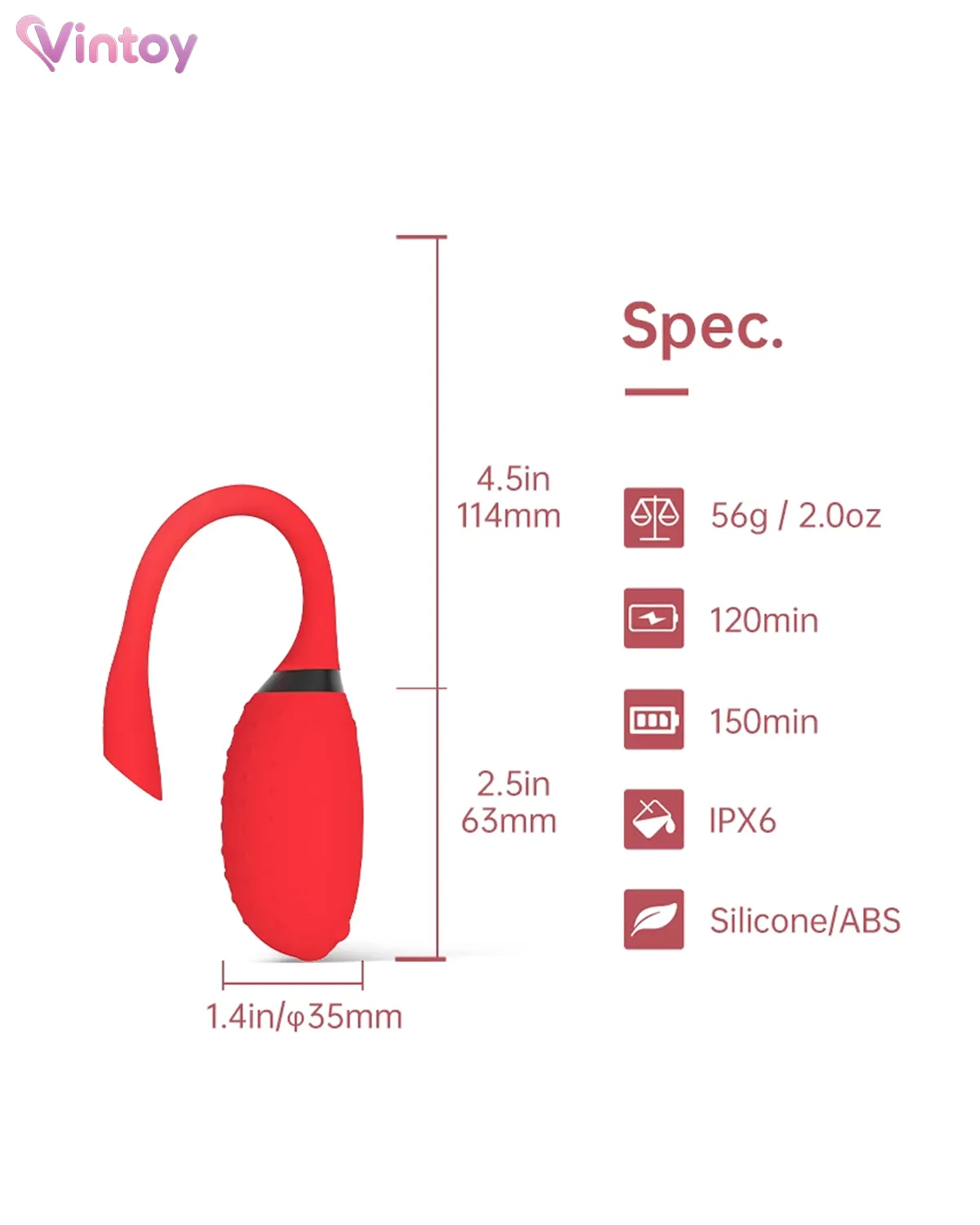 Trứng rung Magic Motion Fugu kết nối App với gai nhỏ massage - Ảnh 2