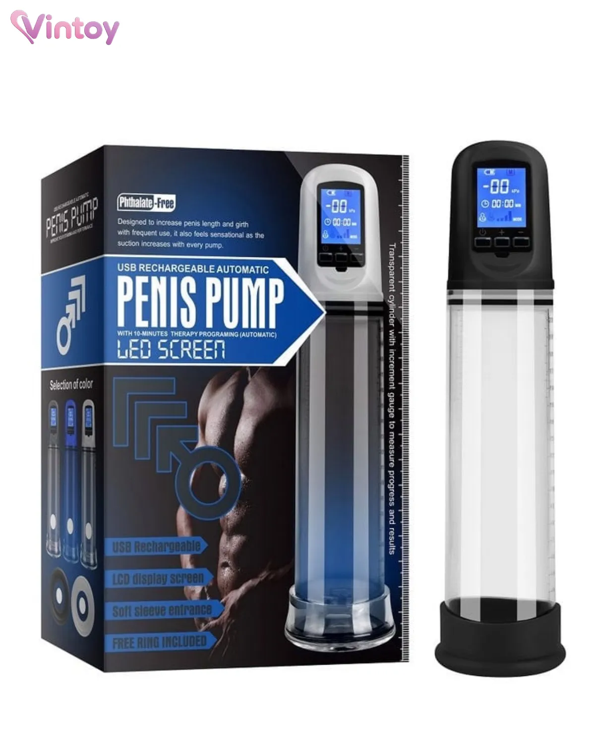 Penis Pump Led Screen