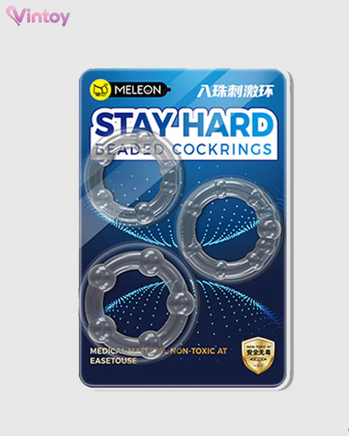 Stay Hard Beaded Cockrings