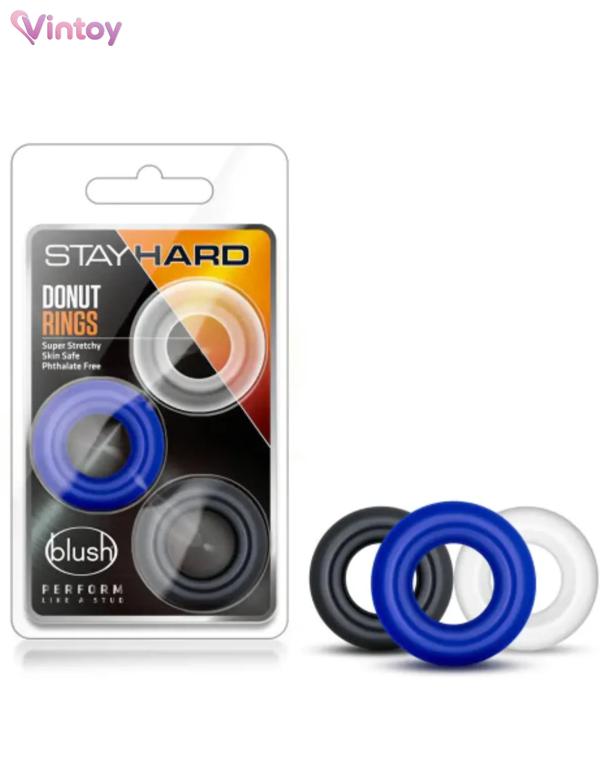 Stay Hard Donut Rings