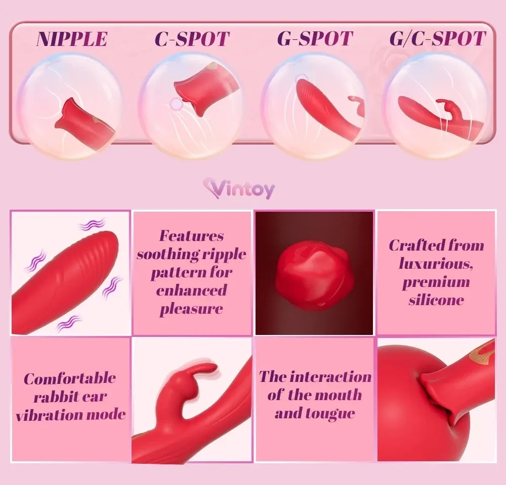 Cu giả rung hai đầu kích thích rung điểm G, miệng lưỡi liếm âm vật núm vú 10