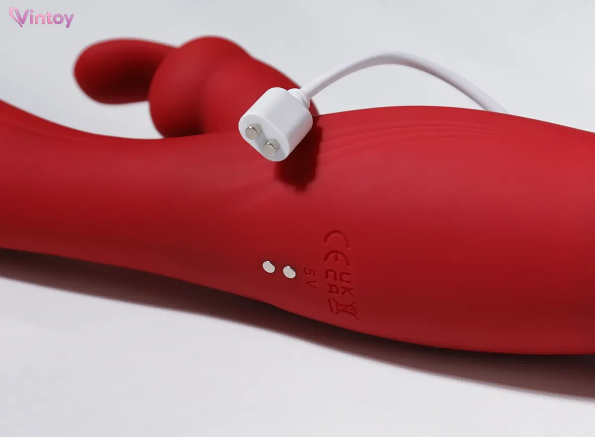 Cu giả rung hai đầu kích thích rung điểm G, miệng lưỡi liếm âm vật núm vú 13