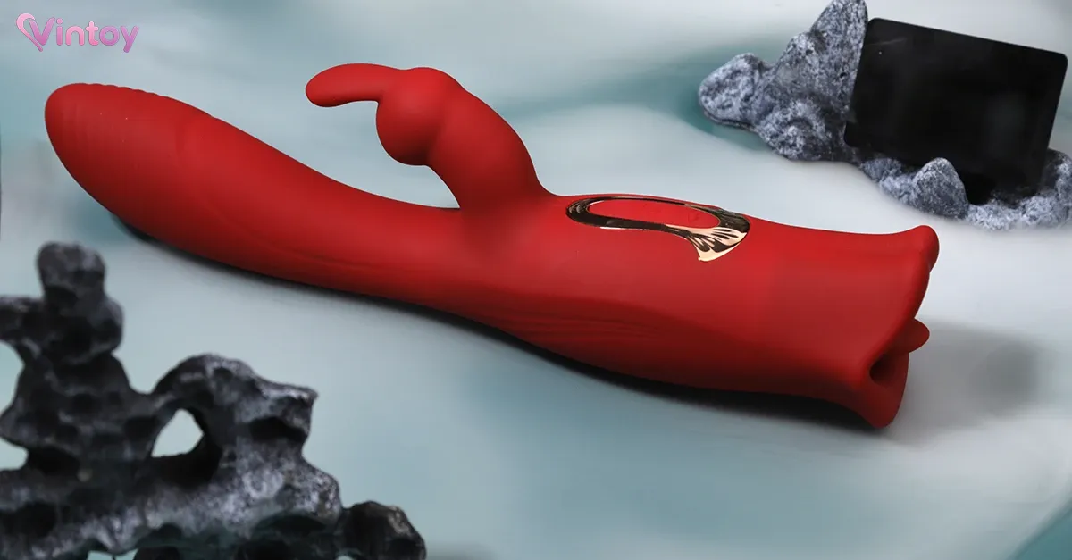 Cu giả rung hai đầu kích thích rung điểm G, miệng lưỡi liếm âm vật núm vú 14