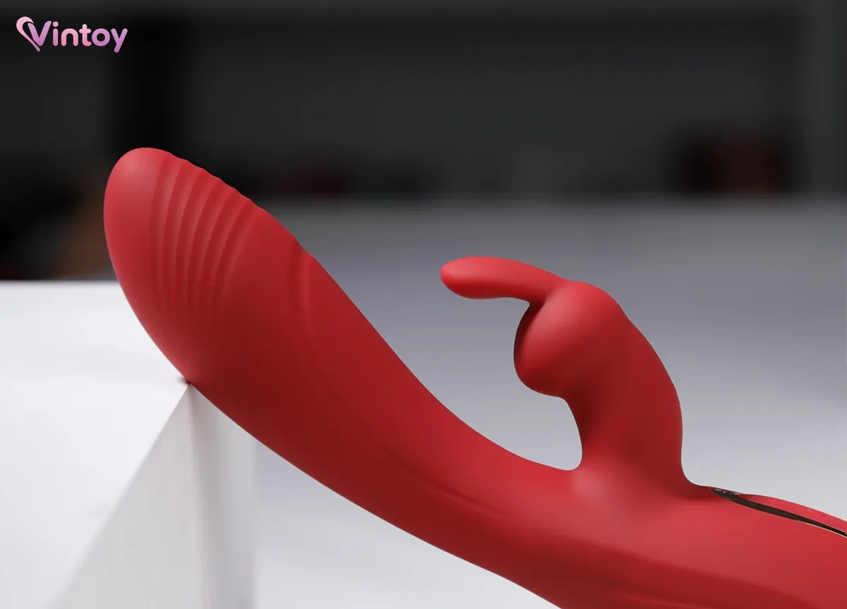 Cu giả rung hai đầu kích thích rung điểm G, miệng lưỡi liếm âm vật núm vú 4