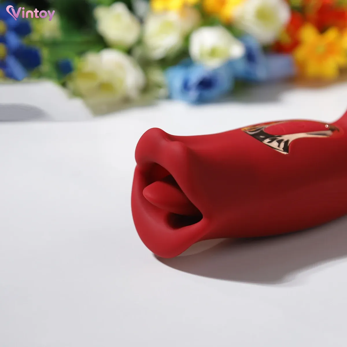 Cu giả rung hai đầu kích thích rung điểm G, miệng lưỡi liếm âm vật núm vú 6