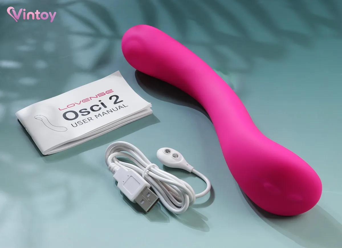 Máy rung massage Lovense Osci 2 cong quyến rũ điều khiển App 7