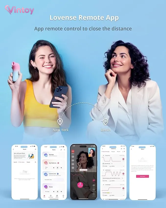 Máy bú hút âm đạo Lovense Tenera 2 kết nối App hiện đại 12