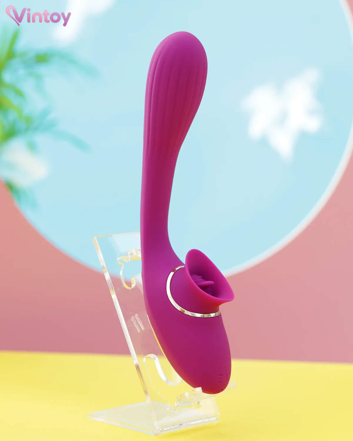 Máy rung liếm NVTOYS Disa kết hợp kích thích điểm G cực phê