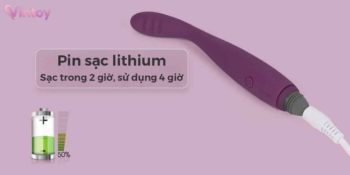 Svakom Cici máy massage kích thích điểm G 25 chế độ rung 7