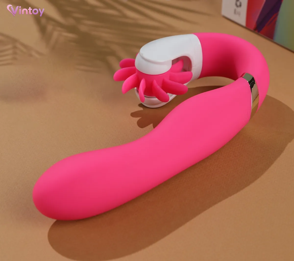 Máy massage tình yêu CHI Lưỡi giả rung xoay 12 chế độ tỏa nhiệt 5