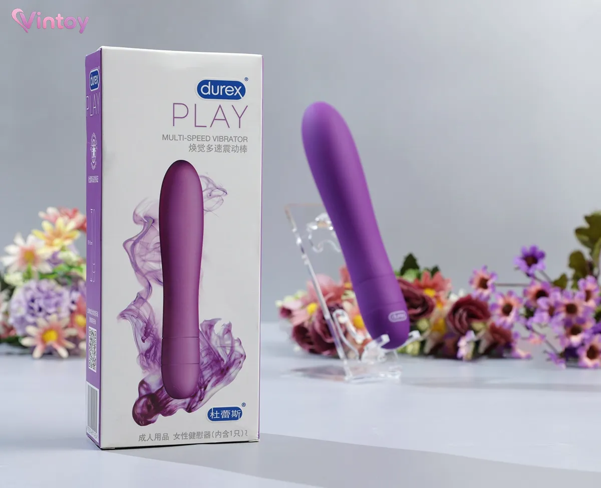 Chày rung Durex V-VIBE nhỏ gọn kích thích rung đa chế độ 3