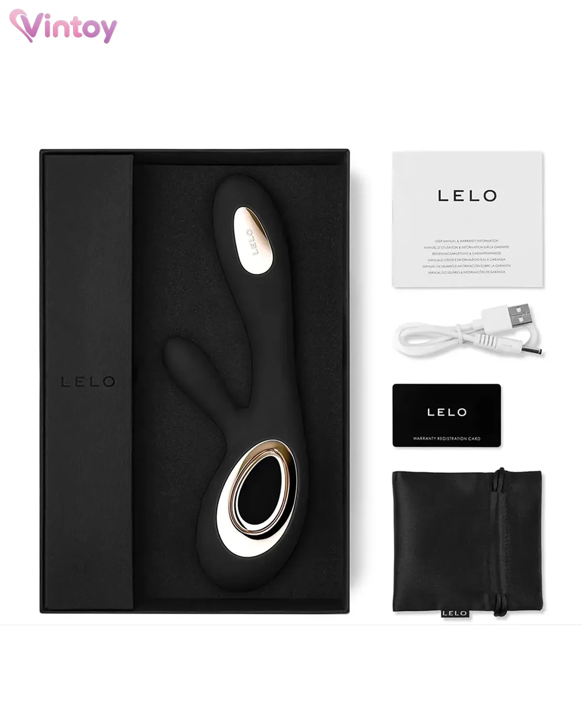 Chày rung Lelo Soraya Wave rung ngoáy 8 chế độ siêu mạnh mẽ 1