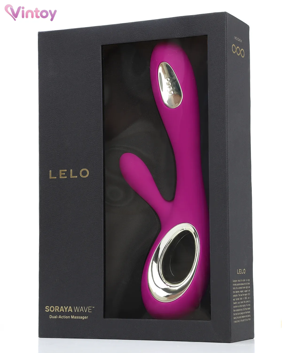 Chày rung Lelo Soraya Wave rung ngoáy 8 chế độ siêu mạnh mẽ