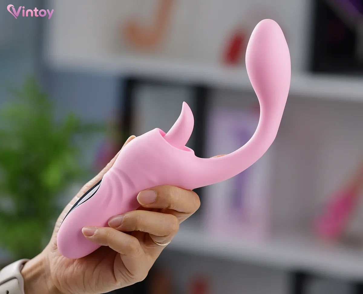 Yeain Sweet Tongue G-spot rung liếm kích thích kép cực phê 4