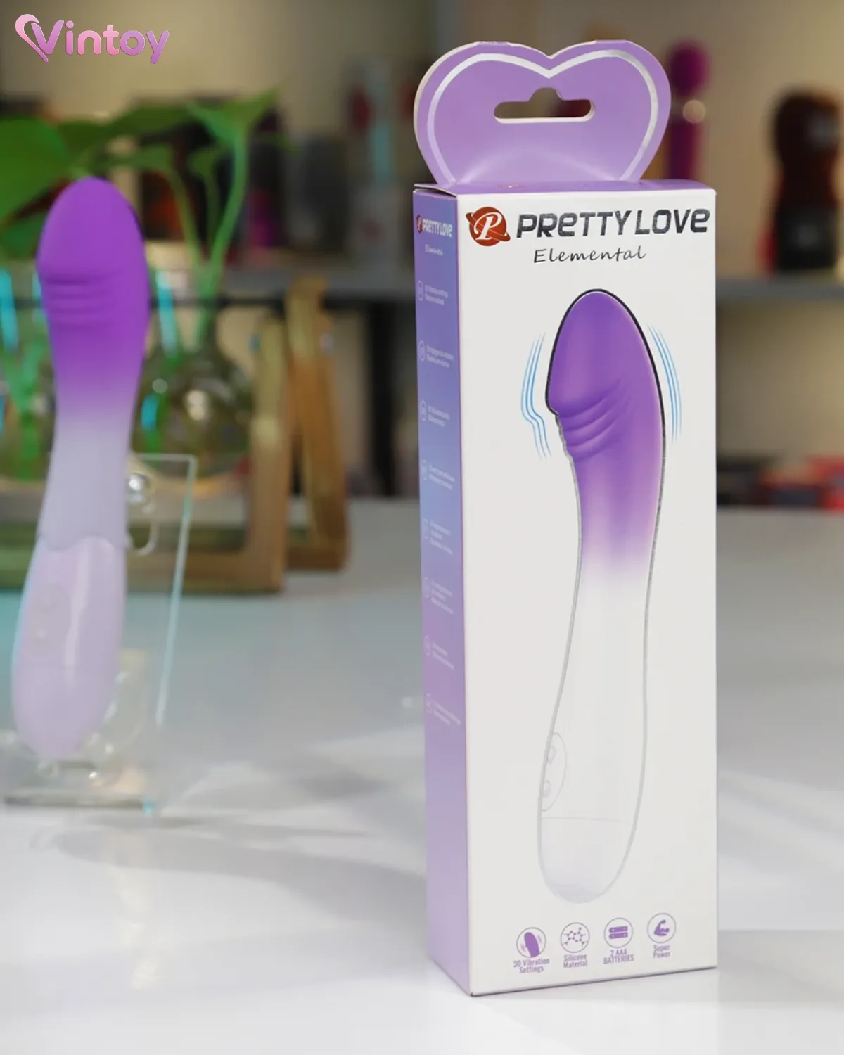 Pretty Love Elemental rung 30 chế độ với kích thước nhỏ gọn 1