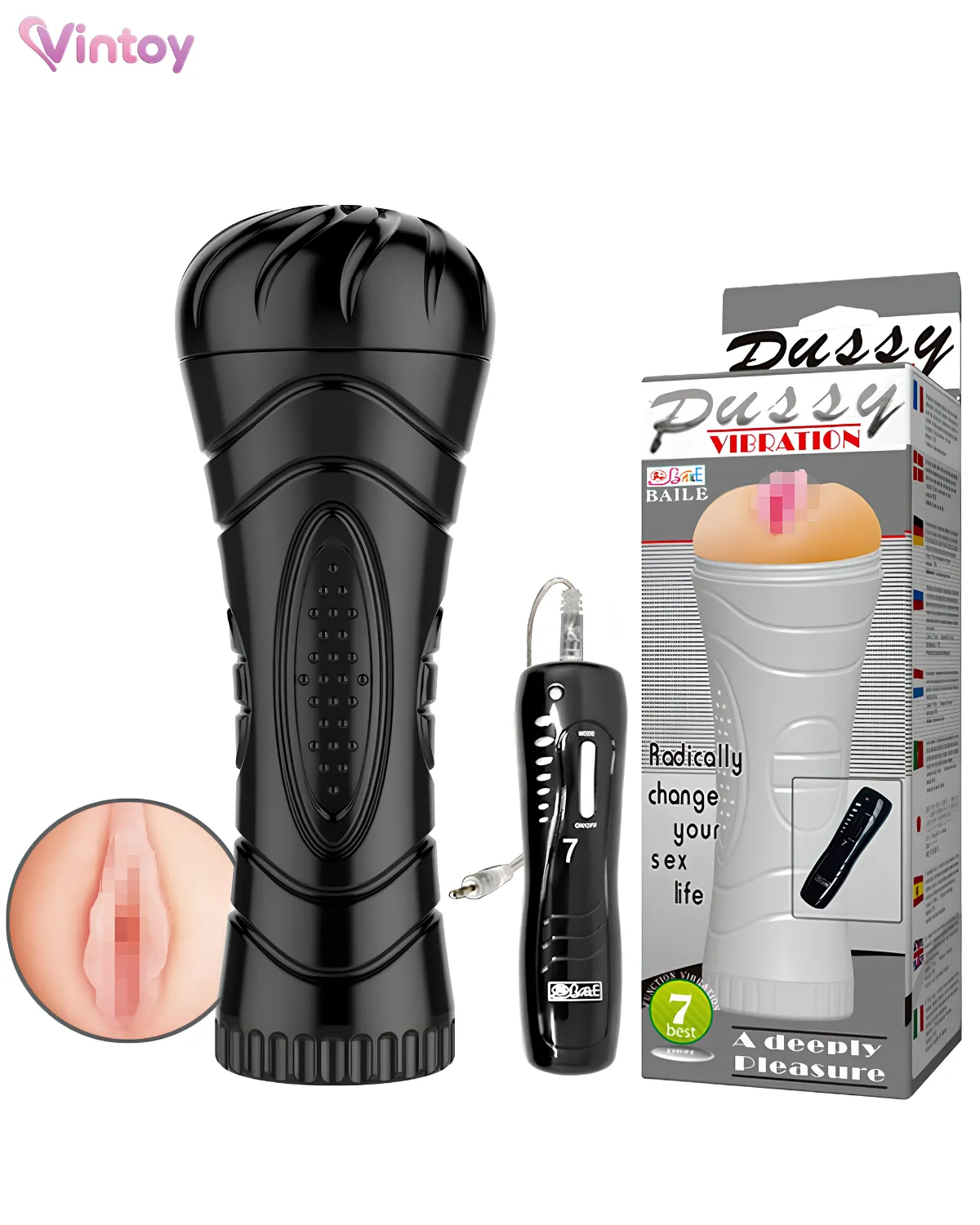 Pussy Vibration rung 7 chế độ từ nhẹ tới mạnh 3