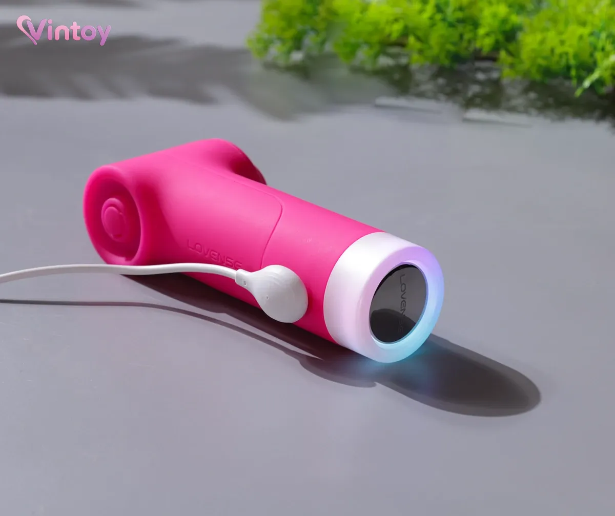 Máy massage rung thổi Lovense Fizz điều khiển App thông minh 10