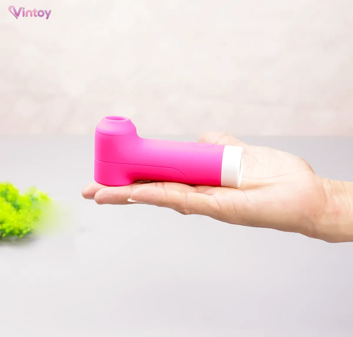 Máy massage rung thổi Lovense Fizz điều khiển App thông minh 8