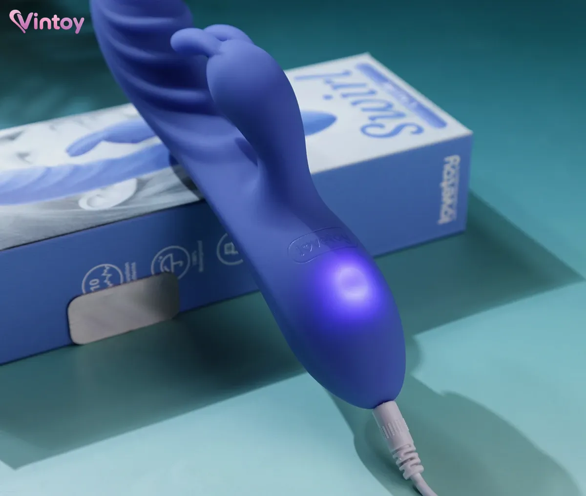 Máy massage tai thỏ Lovetoy L'Allure Swirl 10 chế độ kích thích 10