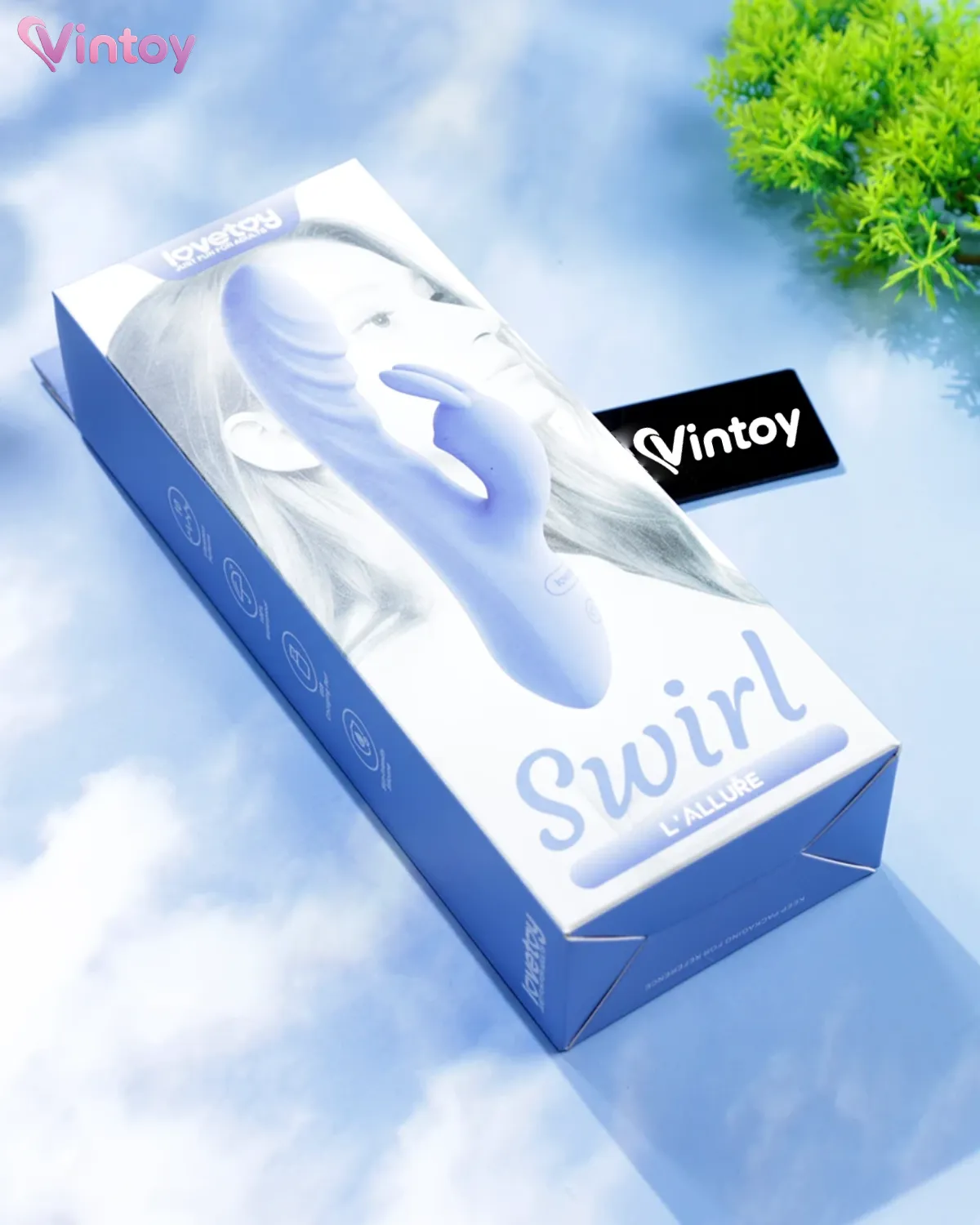 Máy massage tai thỏ Lovetoy L'Allure Swirl 10 chế độ kích thích 2