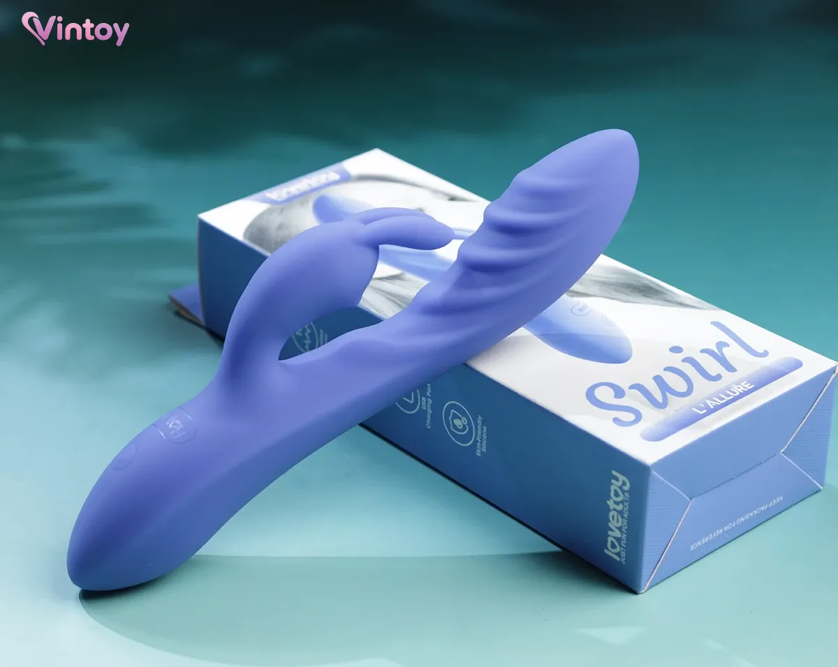 Máy massage tai thỏ Lovetoy L'Allure Swirl 10 chế độ kích thích 4