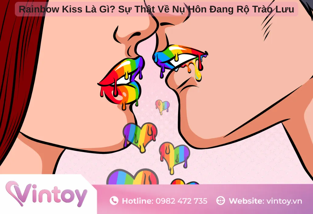Rainbow Kiss Là Gì? Sự Thật Về Nụ Hôn Đang Rộ Trào Lưu