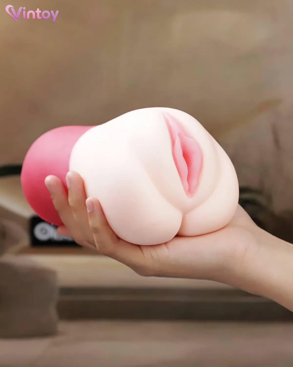 Âm đạo giả cầm tay Magic Eyes Uterus MoonShot mềm mại 1